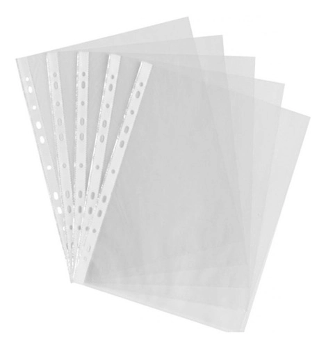 FUNDA PLASTICA TRANSPARENTE ADIX PARA ARCHIVADOR CARTA(10UD) - 3
