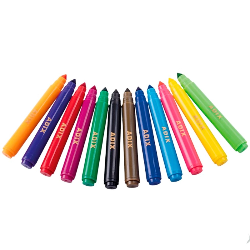 MARCADOR ADIX GRUESO 12 COLORES - 3