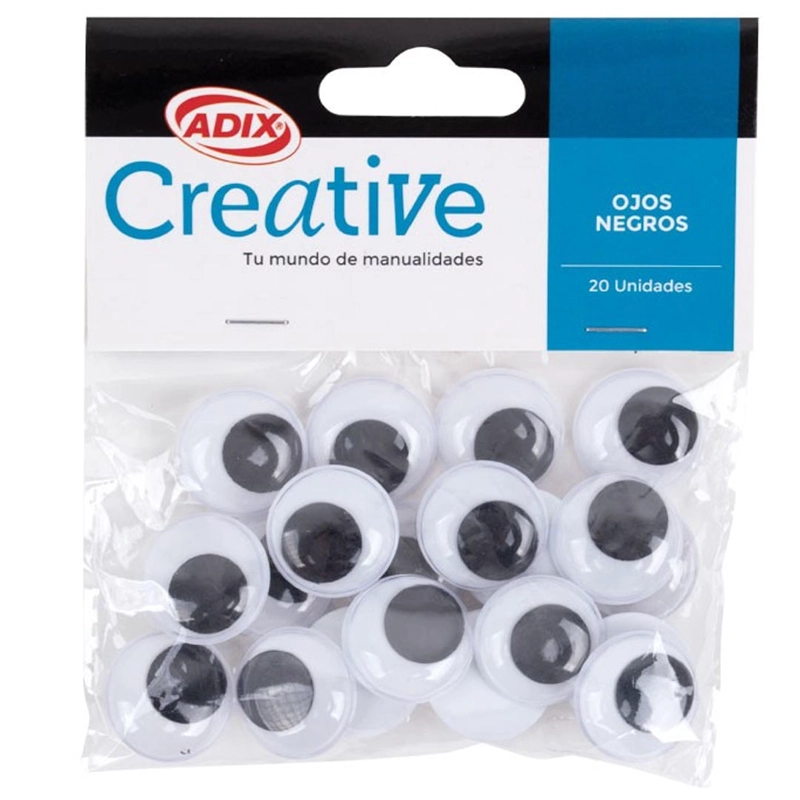 OJOS LOCOS ADIX 20 UNIDADES DE 20MM - 1