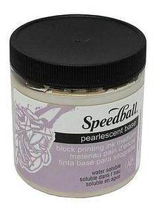 BASE PERLADA SPEEDBALL PARA PINTURAS DE GRABADO 225CC - 1