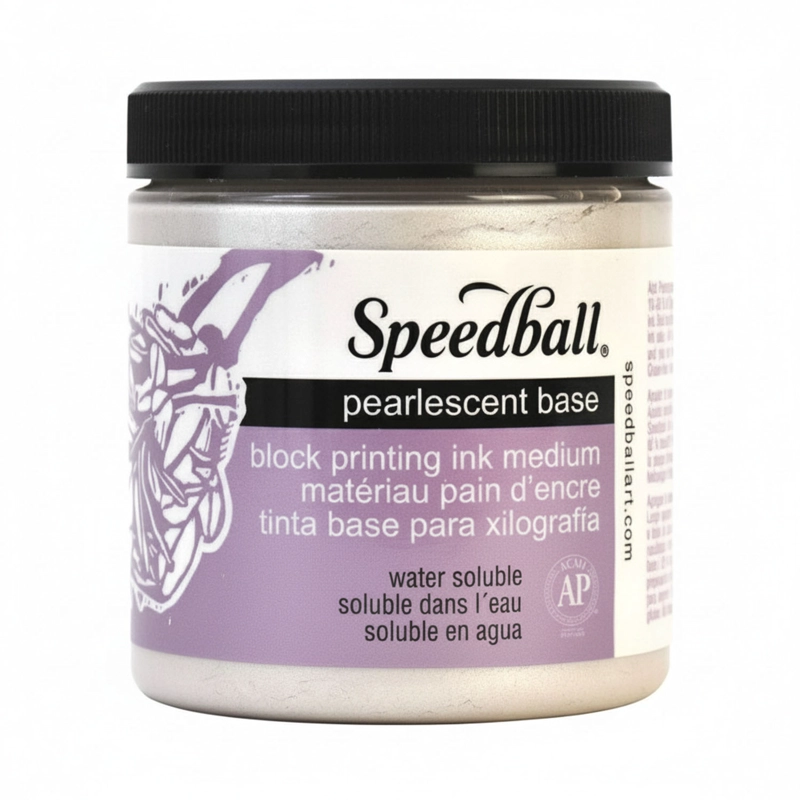 BASE PERLADA SPEEDBALL PARA PINTURAS DE GRABADO 225CC - 2