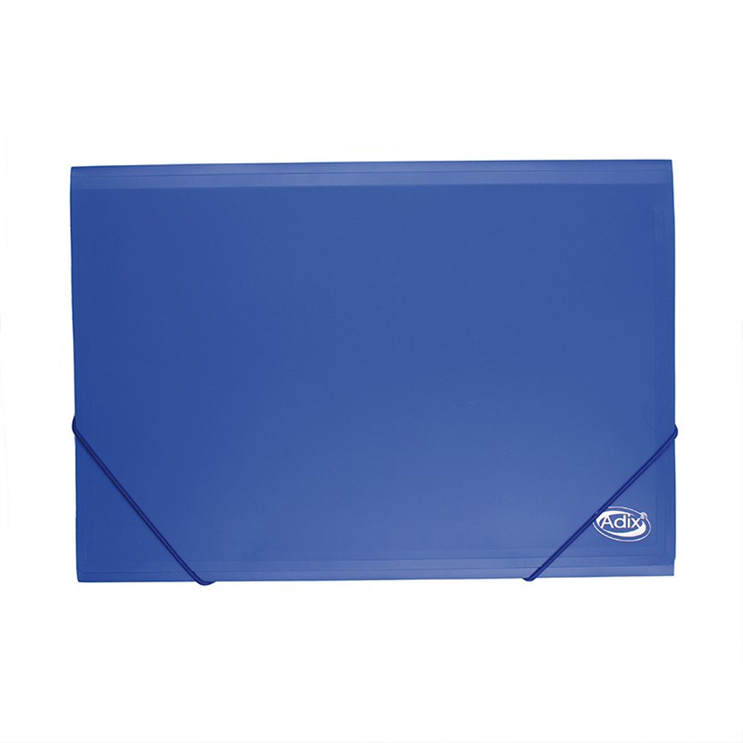 CARPETA PLASTICA CON ELASTICO ADIX AZUL OFICIO - 1