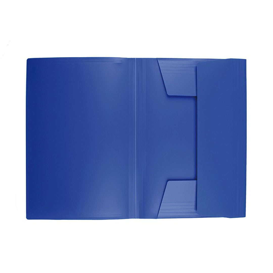 CARPETA PLASTICA CON ELASTICO ADIX AZUL OFICIO - 2