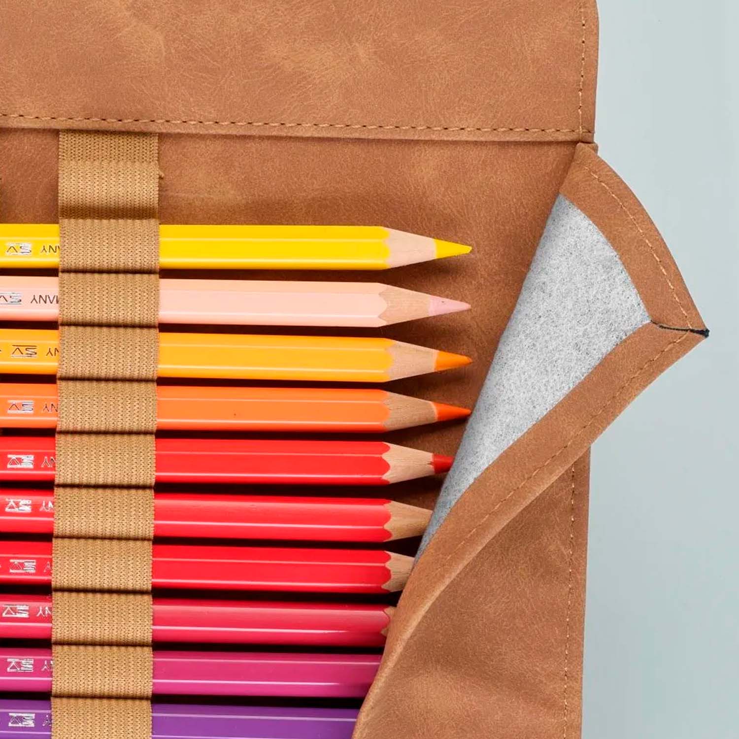 ESTUCHE FABER-CASTELL ENROLLABLE PARA 45 LÁPICES - 4