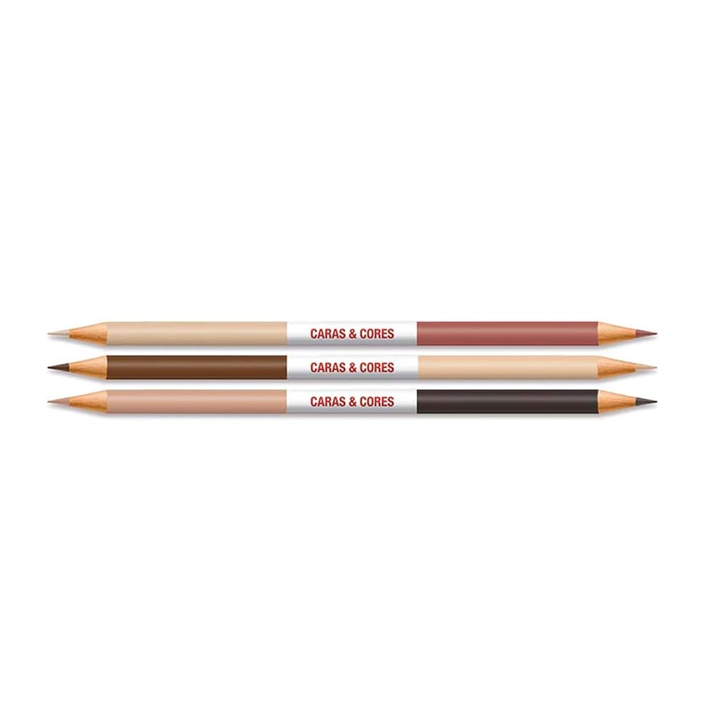 LÁPICES FABER-CASTELL ECOLÁPICES 24+3BICOLOR CARAS Y COLORES - 2