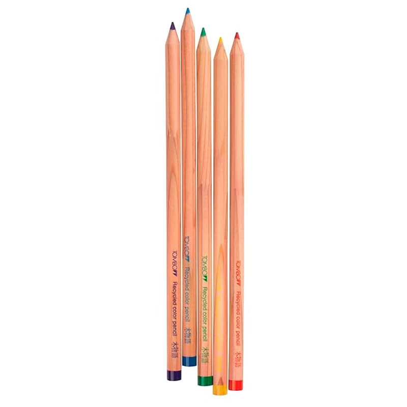 SET DE LAPICES COLOR RECYCLED TOMBOW (5 COLORES PRIMARIOS) - 2