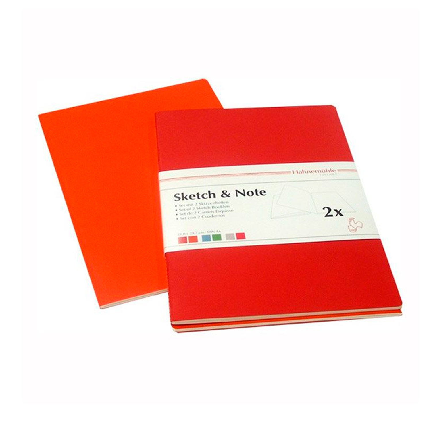 PACK X2 LIBRETAS HAHNEMUHLE SKETCH & NOTE HAHNEMÜHLE A4 (29.7X21CM) - 5