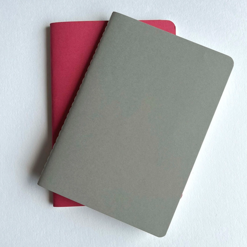 SET 2 LIBRETAS SKETCH&NOTE HAHNEMÜHLE A6 MAGENTA GRIS - 4