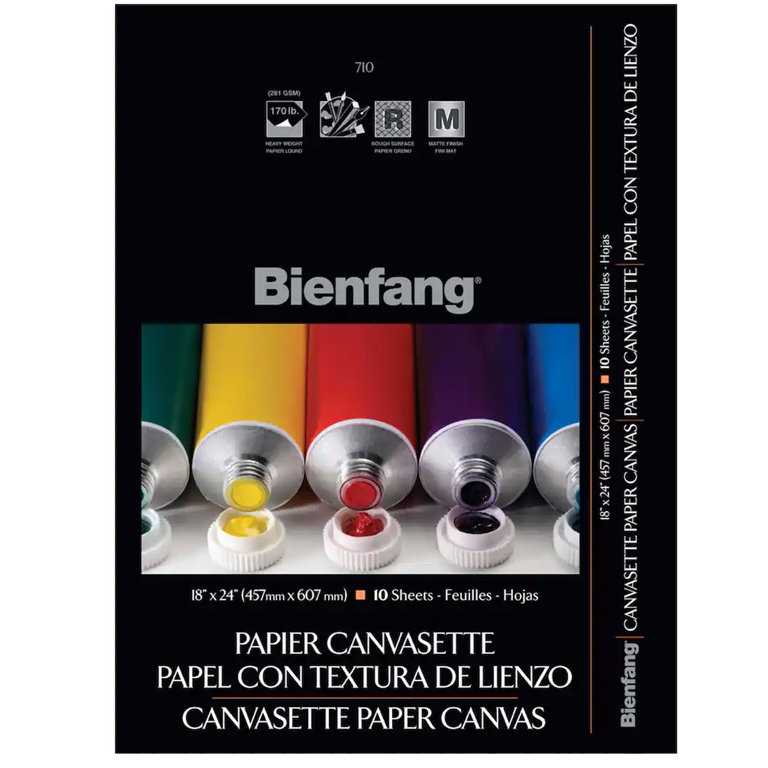 BLOCK SPEEDBALL BIENFANG CANVAS TIPO LIENZO 45.7X60.7CM 10HJS - 1