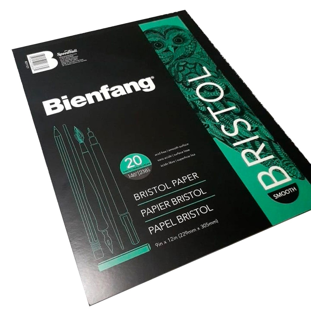 BLOCK PAPEL BRISTOL ULTRA LISO BIENFANG (22X30CM) 210GR. - 2