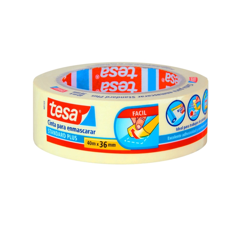 CINTA DE ENMASCARAR MASKING TESA 48MM X 40MTS - 3