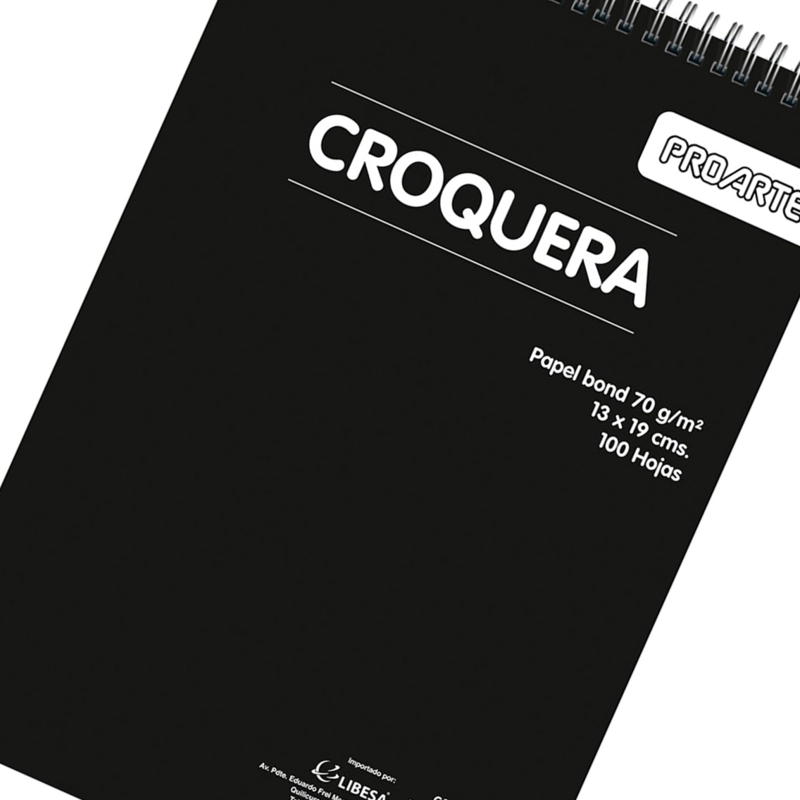 CROQUERA PROARTE 13X19CM 100HJS - 3