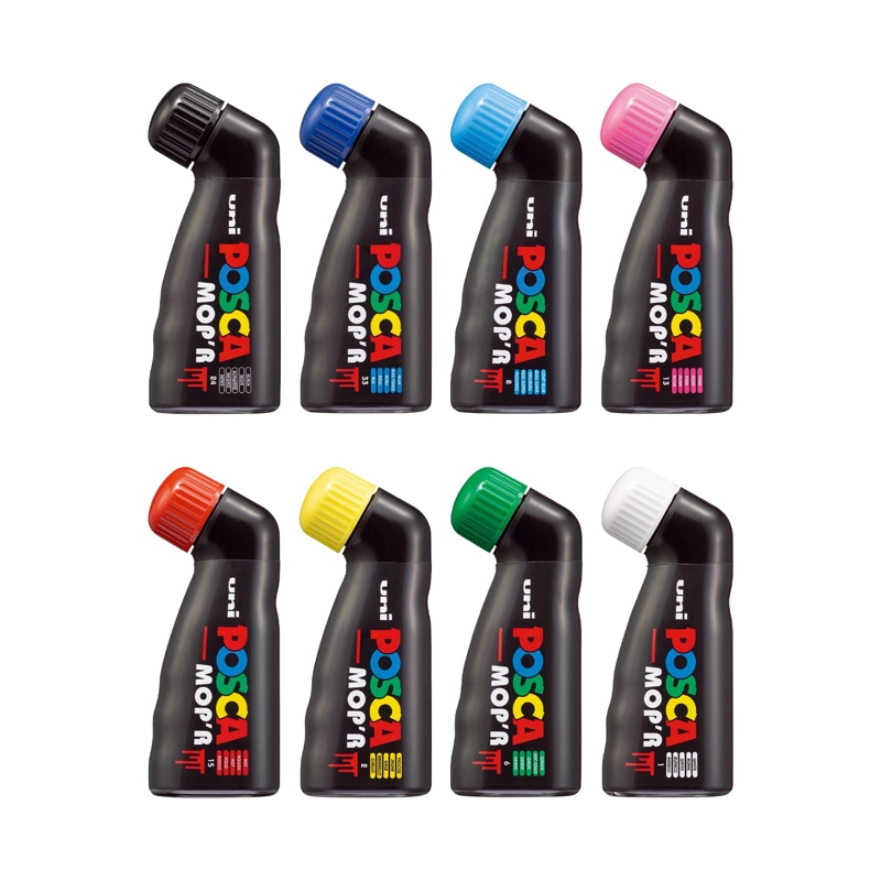 MARCADOR POSCA MOP'R PCM-22 3 A 19MM 8 COLORES - 2