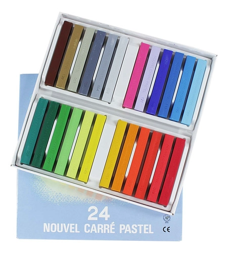 PASTELES SECOS SAKURA NOUVEL CARRE (24 COLORES B) - 1
