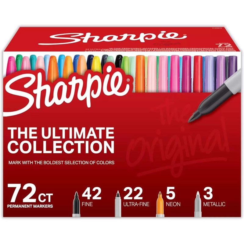MARCADOR SHARPIE THE ULTIMATE COLLECTION 72 COLORES - 1