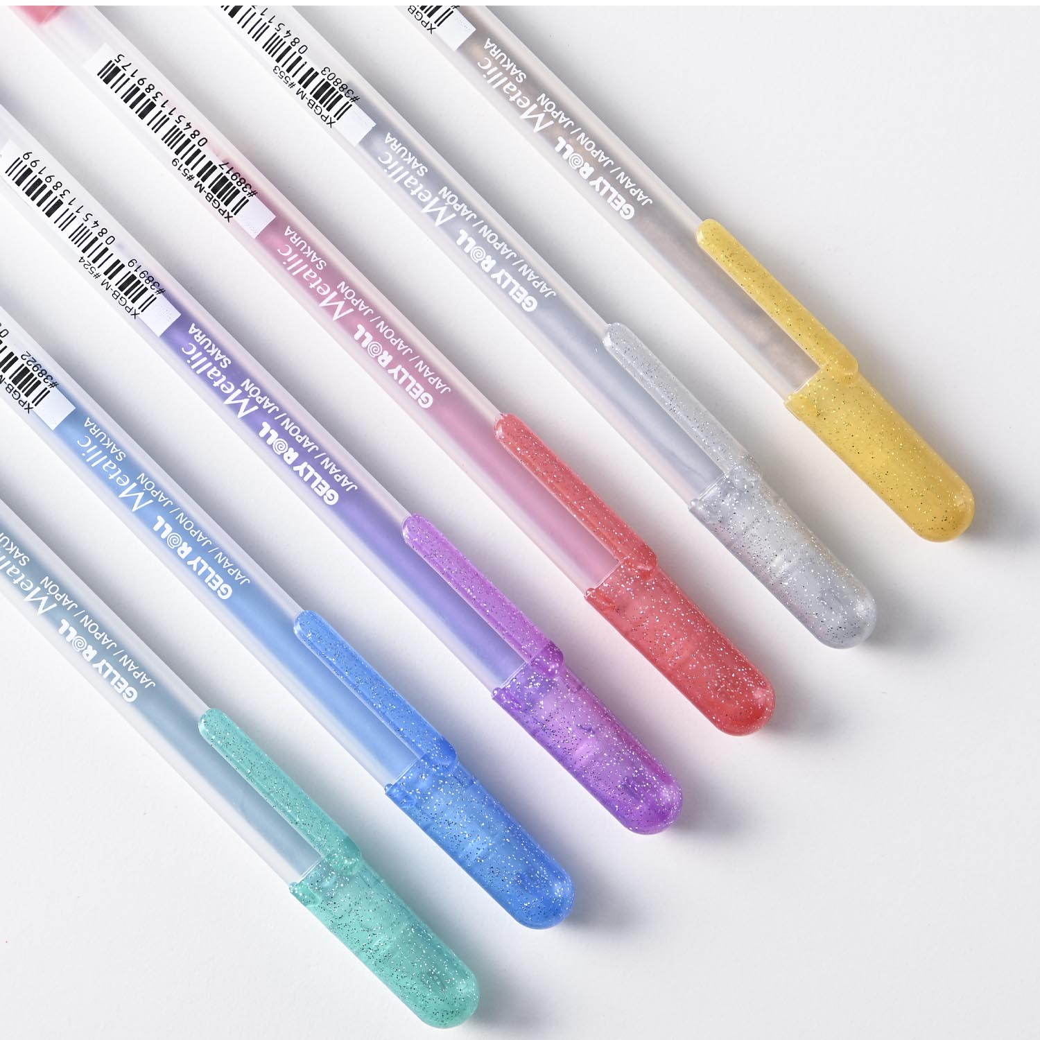 LAPIZ GEL GELLY ROLL SAKURA METALLIC 6 COLORES - 2