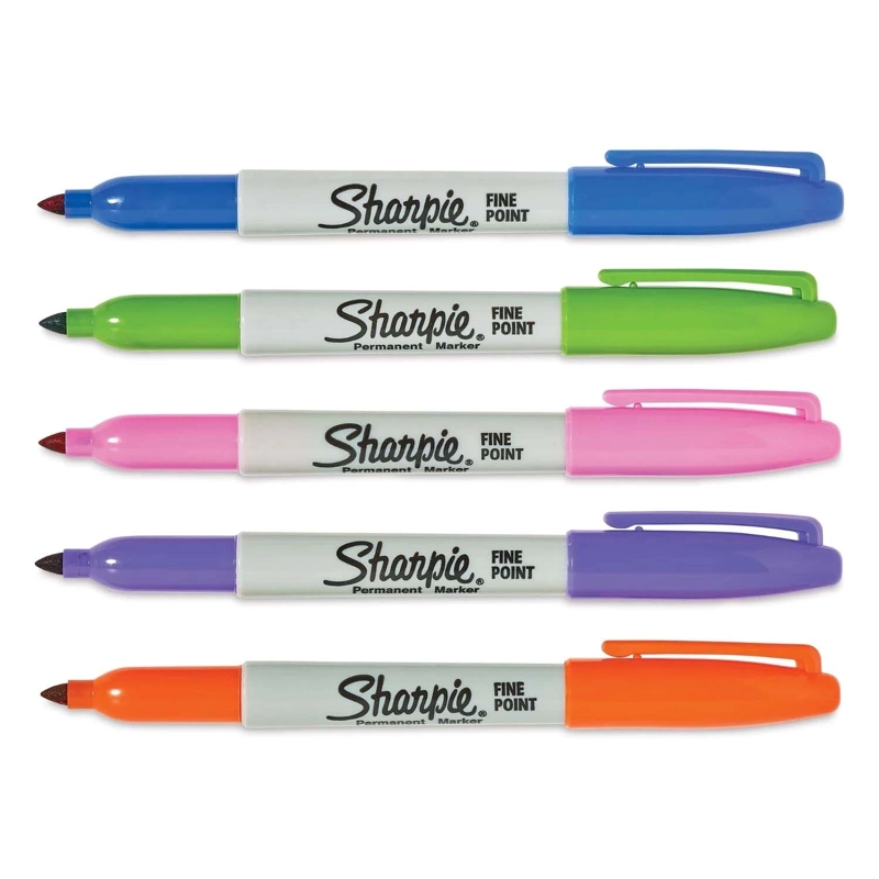 MARCADORES PERMANENTES SHARPIE GLAM POP SET 24 COLORES - 2