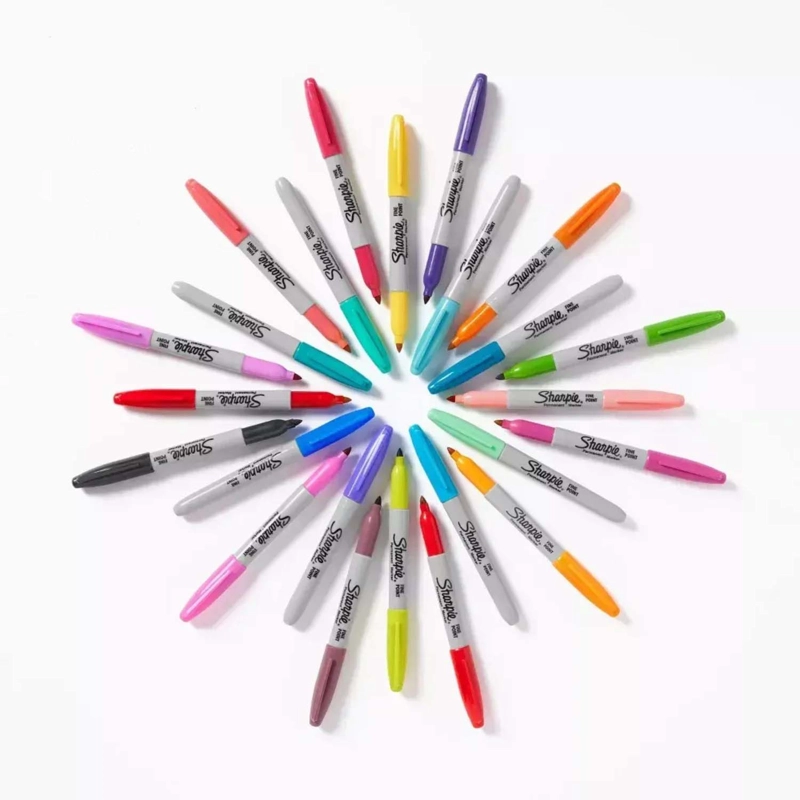 MARCADORES PERMANENTES SHARPIE GLAM POP SET 24 COLORES - 4