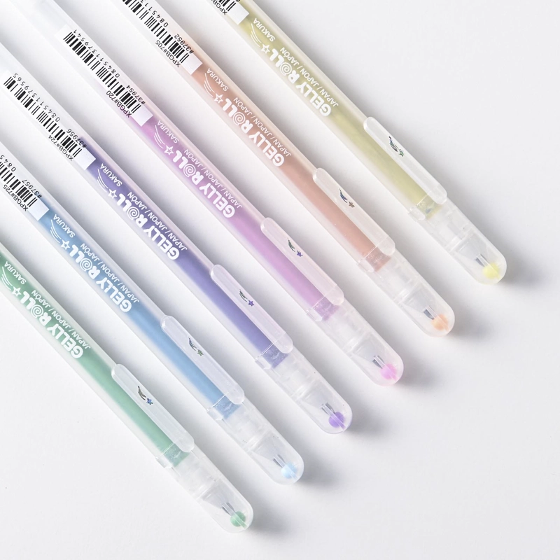 LAPIZ GEL GELLY ROLL SAKURA 6 COLORES STARDUST - 2