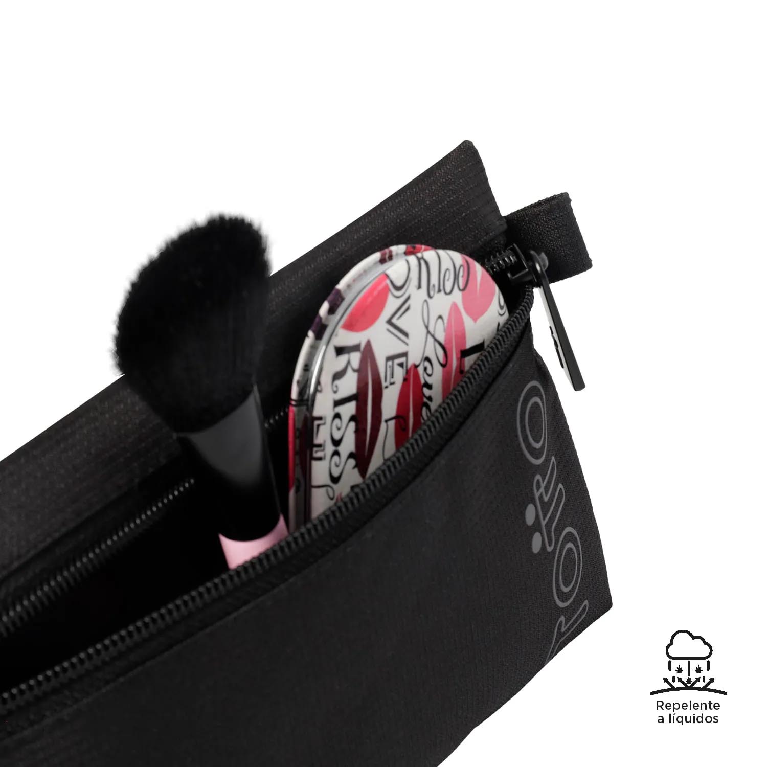 ESTUCHE TOTTO GALVITTO PEQUEÑO NEGRO - 3
