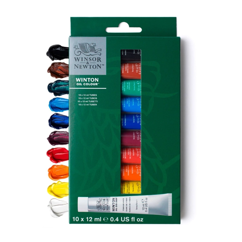 SET INICIAL OLEOS WINTON WINSOR & NEWTON 10X12ML - 2