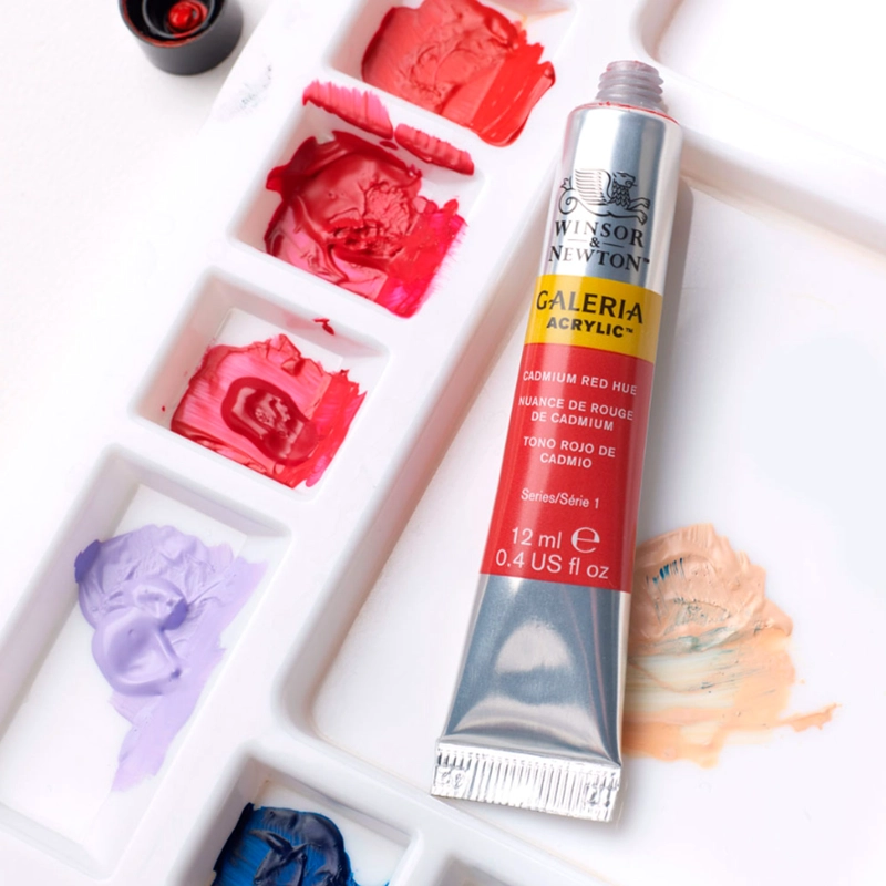 SET INICIAL ACRILICO GALERIA WINSOR & NEWTON 10X12ML - 3