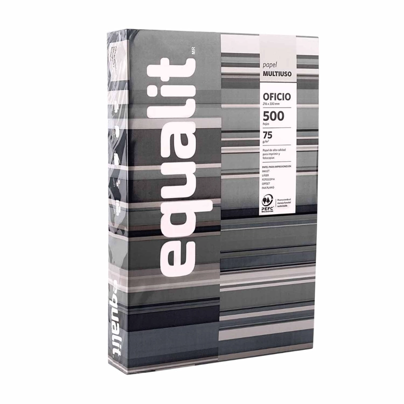 RESMA PAPEL MULTIPROPOSITO 75GR (500HJ) (OFICIO) - 1