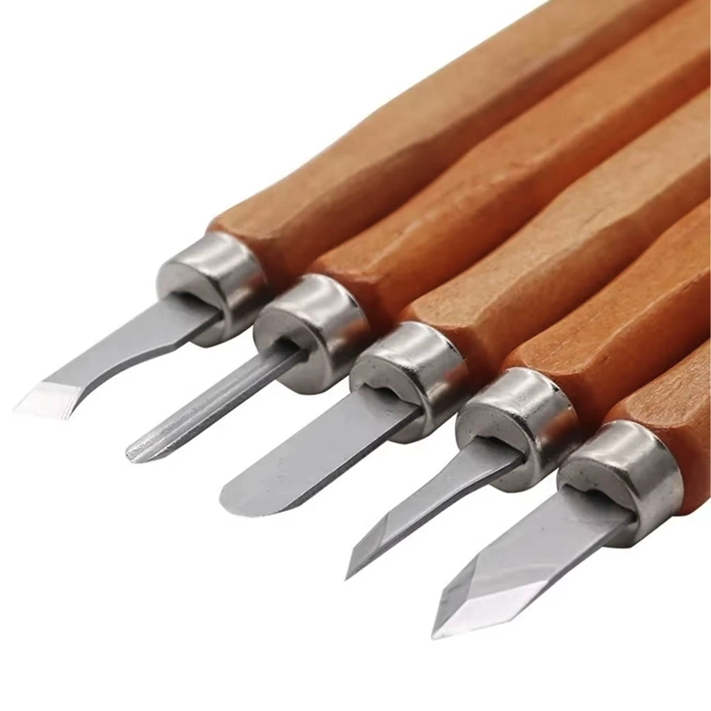 GUBIAS PARA TALLADO RENART SET 12 PCS. CON CAJA PLASTICA - 2