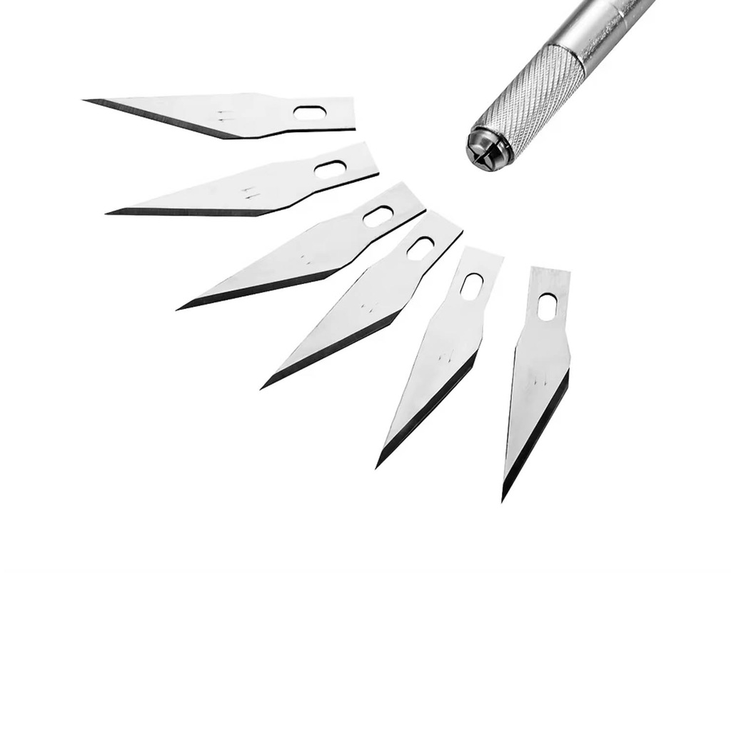 CUCHILLO DE PRECISION FILO BISTURI (LAPIZ+6 FILOS SURTIDOS) - 3