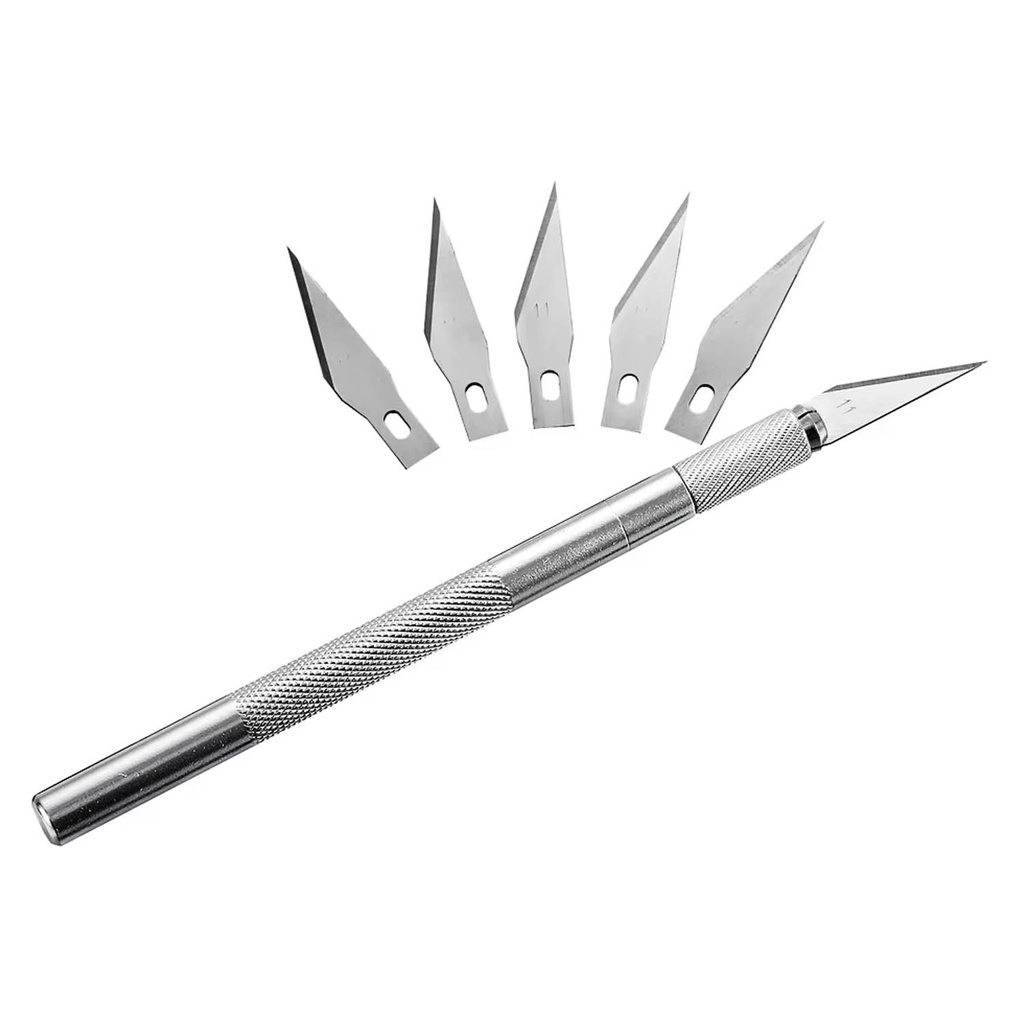 CUCHILLO DE PRECISION FILO BISTURI (LAPIZ+6 FILOS SURTIDOS) - 4