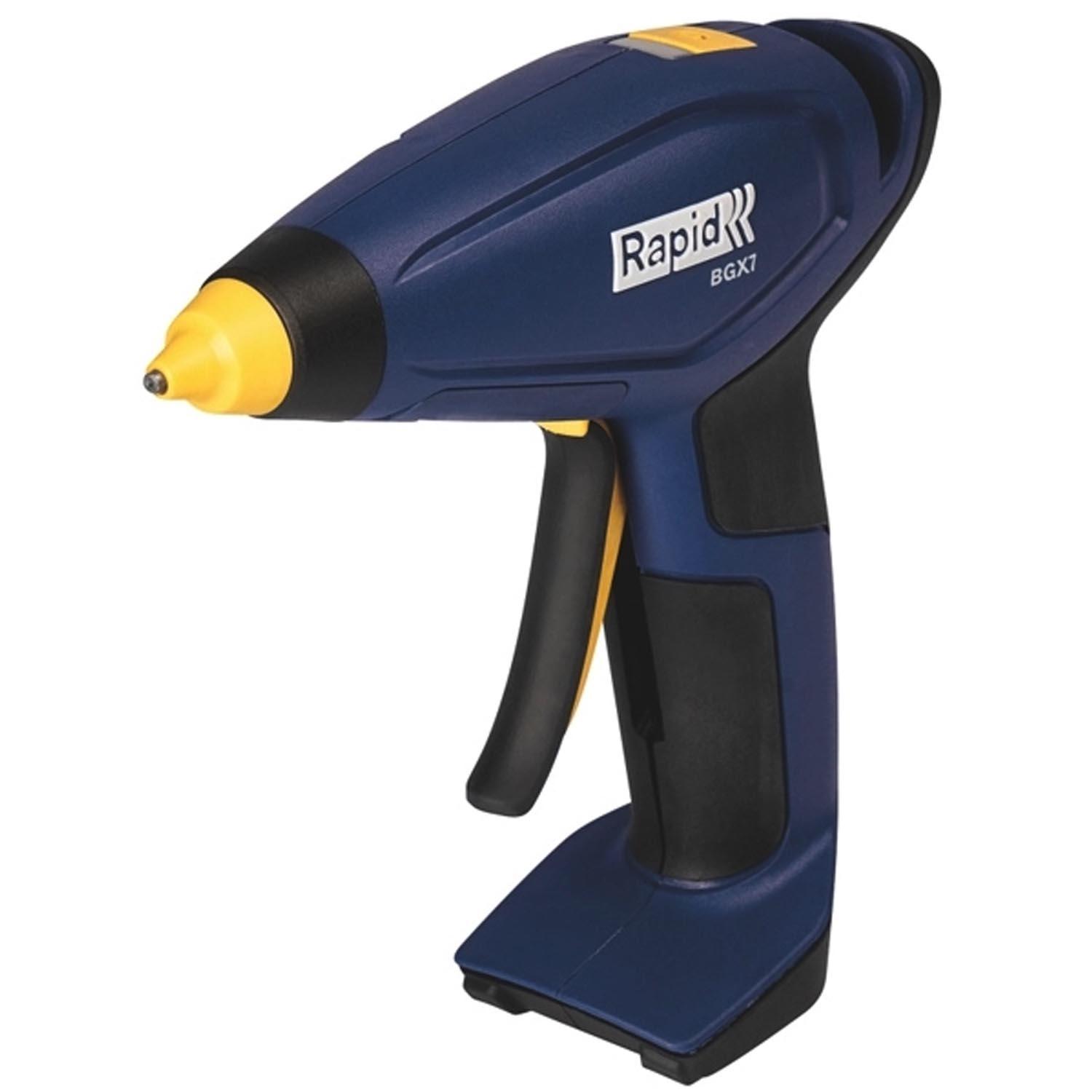 PISTOLA DE SILICONA RAPID BGX7 CON BATERIA 7MM - 1