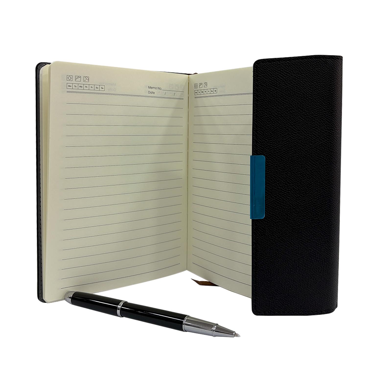SKETCHBOOK CON LINEAS RENART A5 + LAPIZ ROLLER SET REGALO - 2