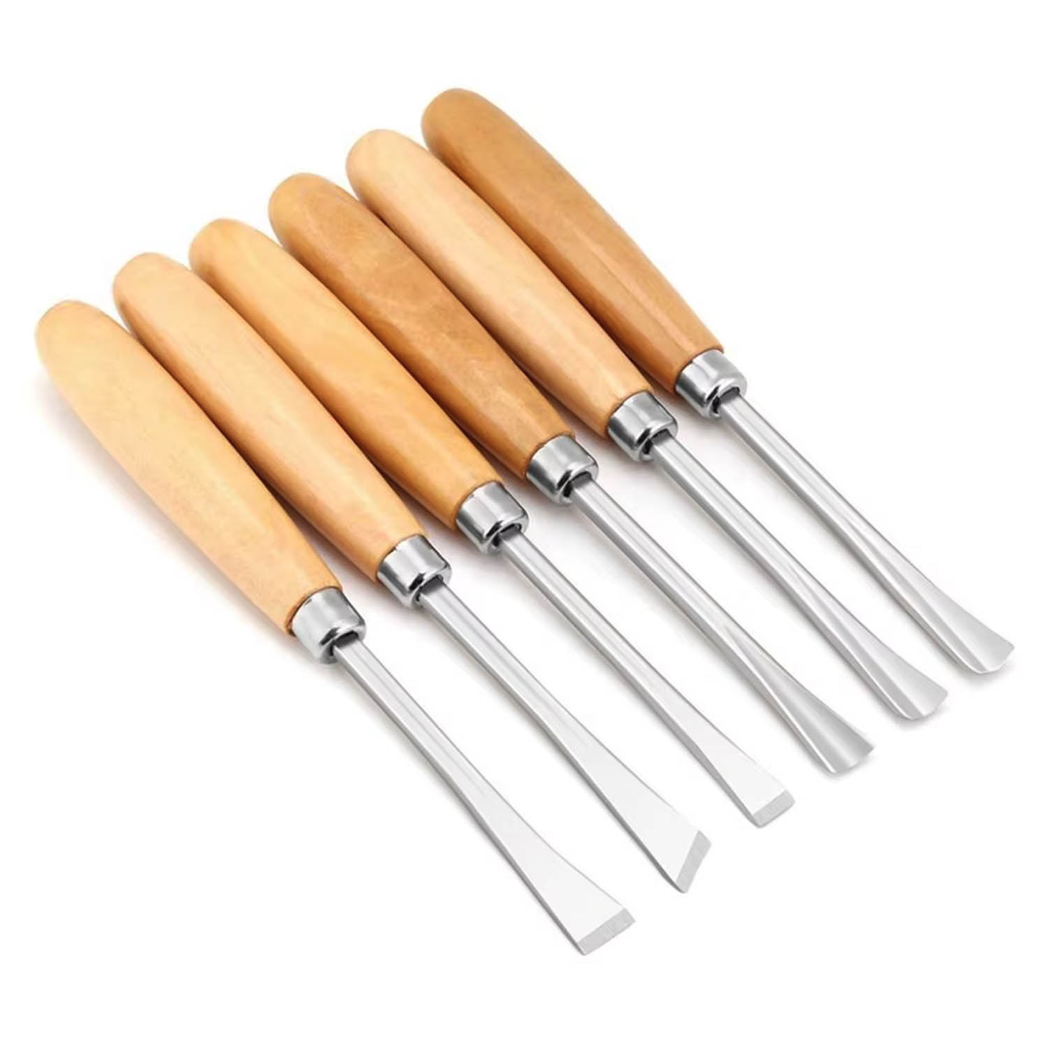 GUBIAS DE TALLADO RENART SET 6 PCS. PARA CARPINTERIA - 2