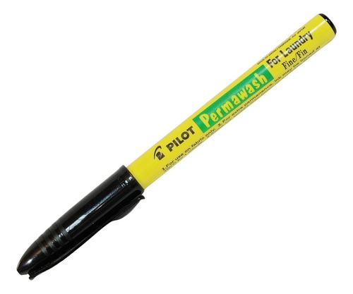 MARCADOR PARA ROPA PILOT PERMAWASH NEGRO - 1