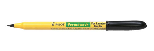 MARCADOR PARA ROPA PILOT PERMAWASH NEGRO - 2