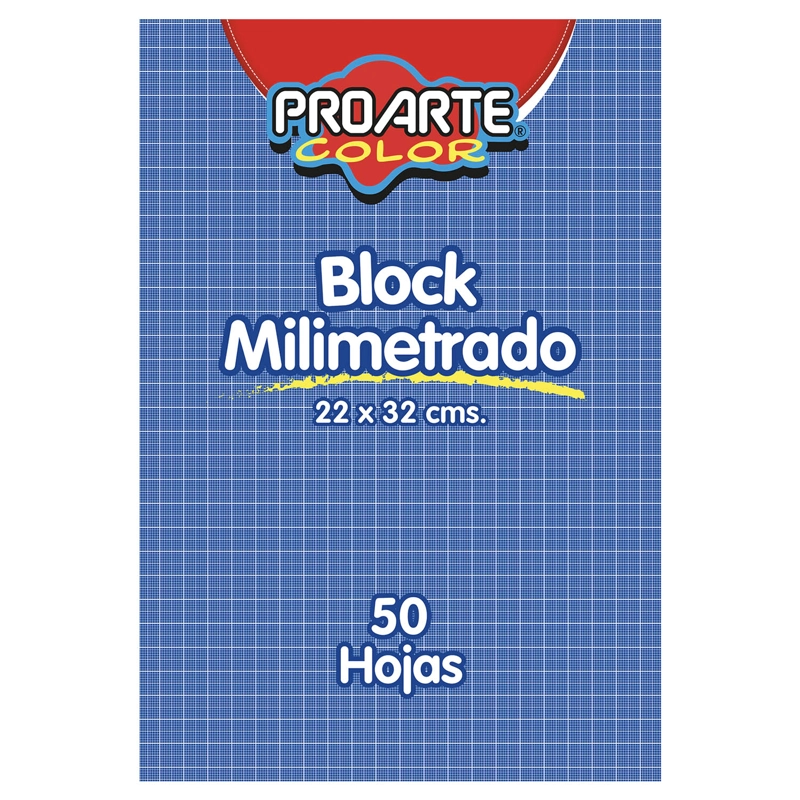 BLOCK DE PAPEL MILIMETRADO (50HJS) - 1