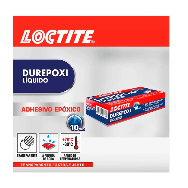 PEGAMENTO EPOXICO LOCTITE DUREPOXI LIQUIDO 16GR - 3