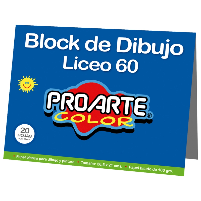 BLOCK LICEO 106GR 20HJ 26.5X21CM. - 1