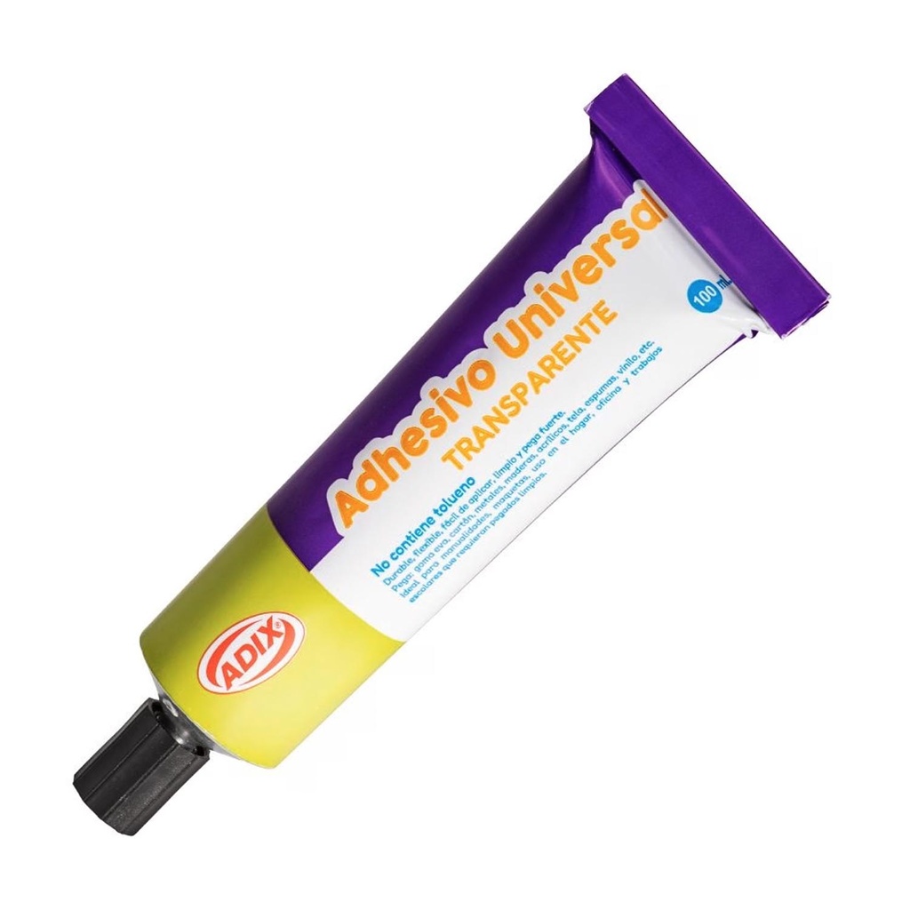 ADHESIVO UNIVERSAL TRANSPARENTE ADIX 100 ML - 2