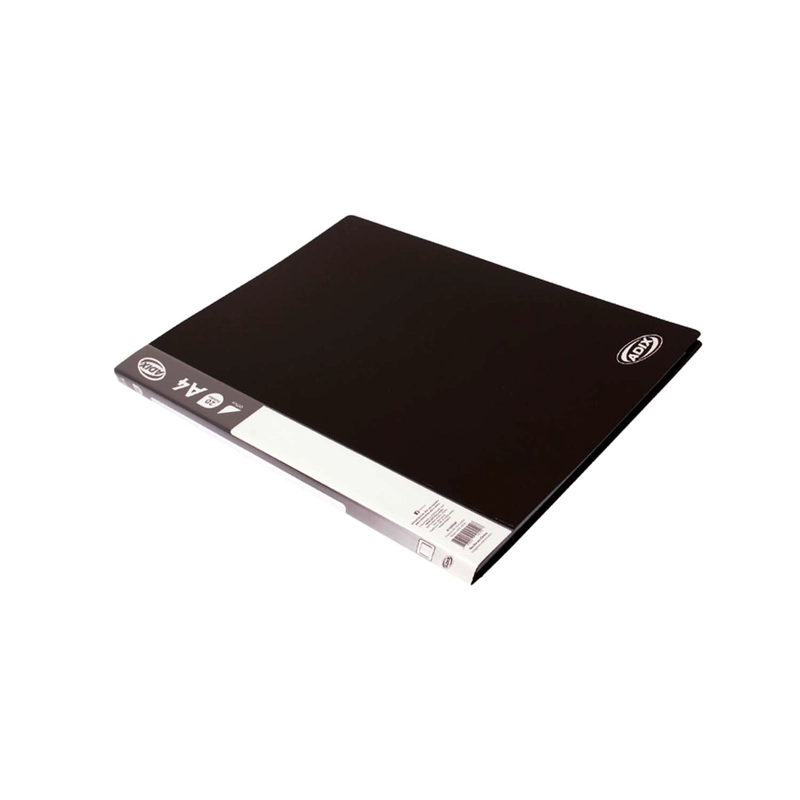 CARPETA ADIX CON 40 FUNDAS COLOR NEGRO (A4) - 2