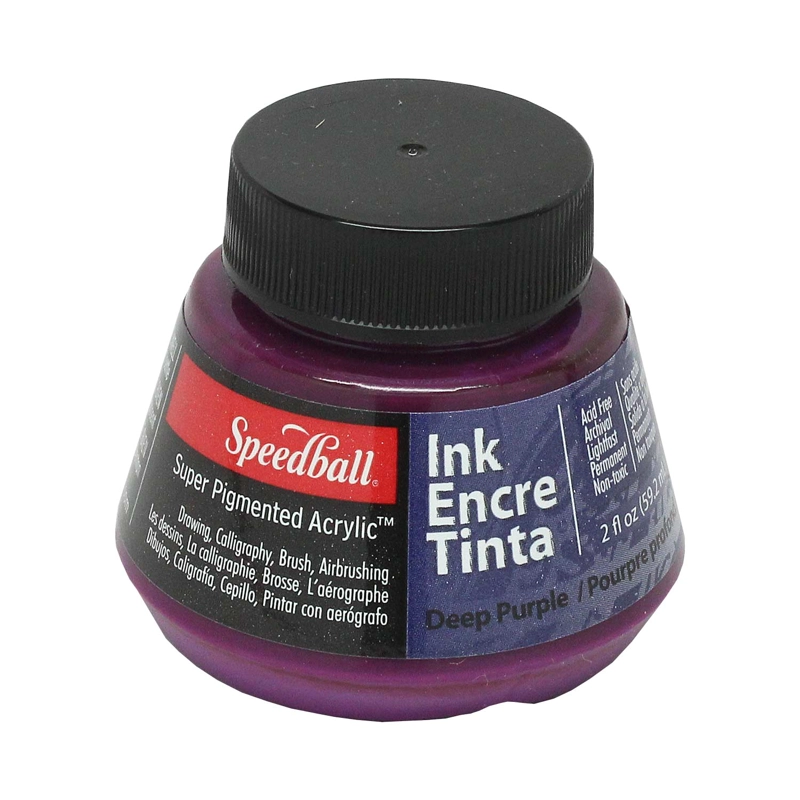 TINTA ACRILICA PARA PLUMILLA O AEROGRAFO 60ML SPEEDBALL - 1