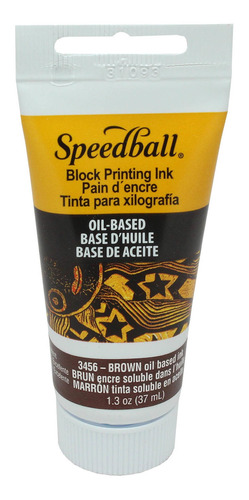 TINTA AL OLEO 37CC PARA IMPRESION DE GRABADO SPEEDBALL - 1