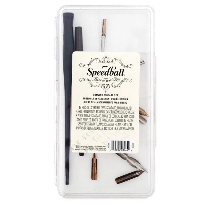 SET DE PLUMILLAS PARA DIBUJO Y ESCRITURA SPEEDBALL - 1