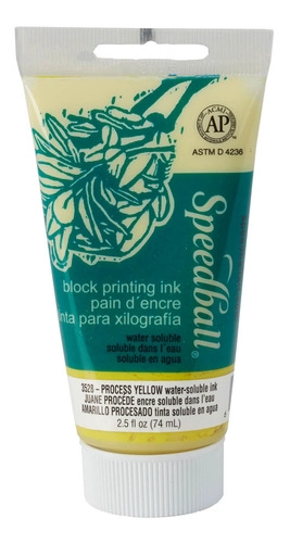 TINTA PARA XILOGRAFIA SPEEDBALL 75ML ACRILICA - 1