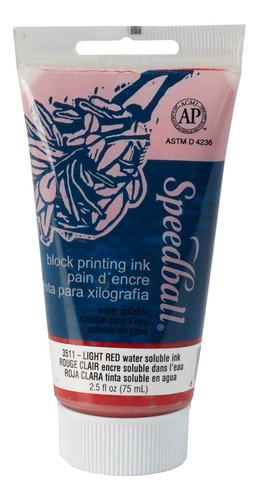 TINTA PARA XILOGRAFIA SPEEDBALL 75ML ACRILICA - 1
