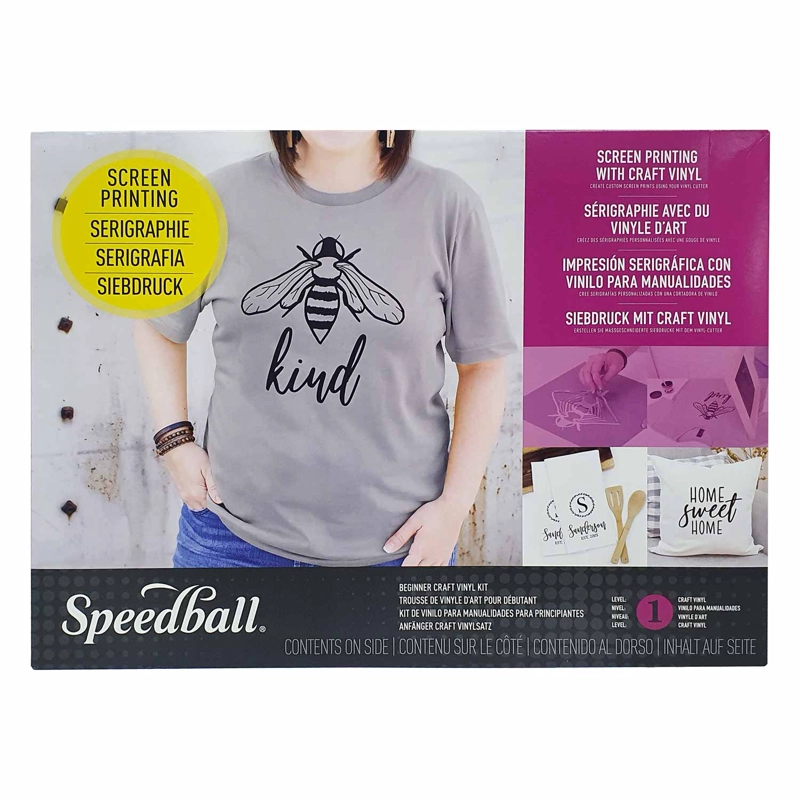 KIT DE VINILO DE SERIGRAFIA PARA PRINCIPIANTES SPEEDBALL - 1