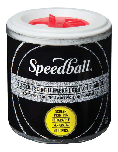 GLITTER PARA AGREGAR A PINTURAS PARA TELAS SPEEDBALL 59 ML - 1