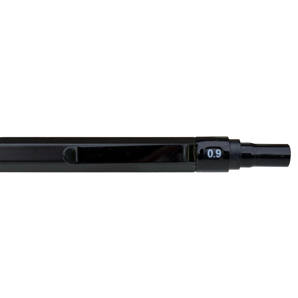 PORTAMINA METALICO RENART 0.9MM NEGRO - 2