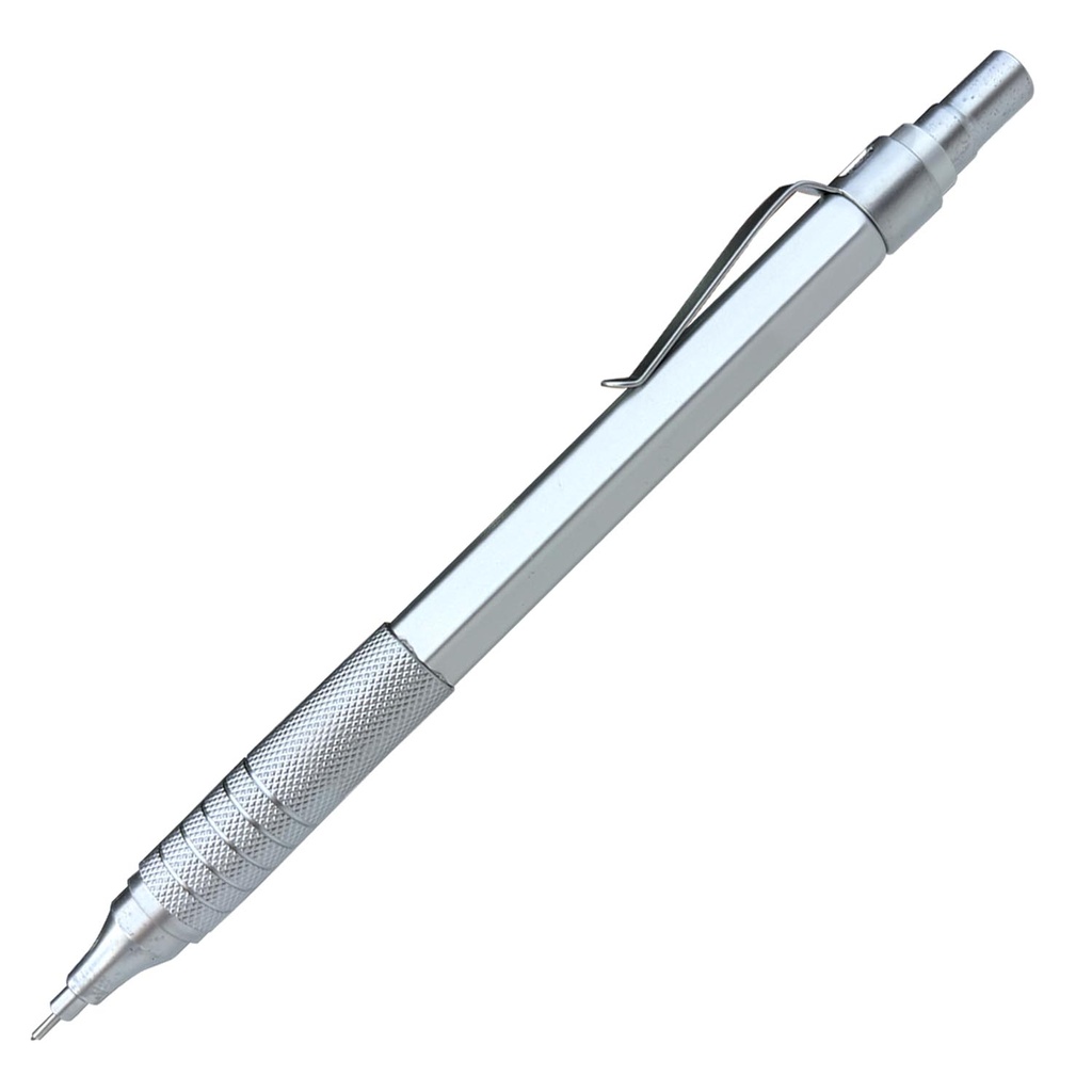 PORTAMINA METALICO RENART 0.3 MM PLATA - 4