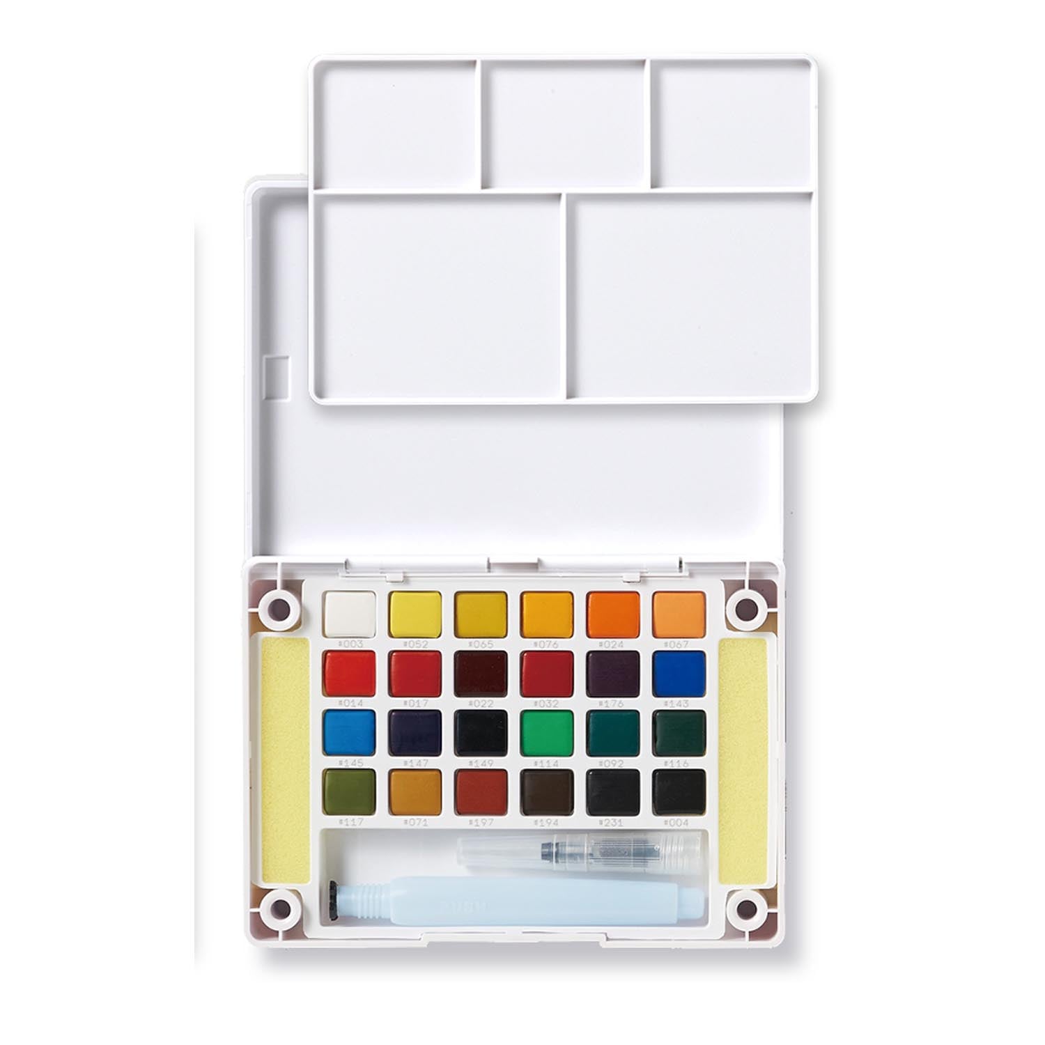 SAKURA KOI ACUARELA + WATERBRUSH 24 COLORES - 2